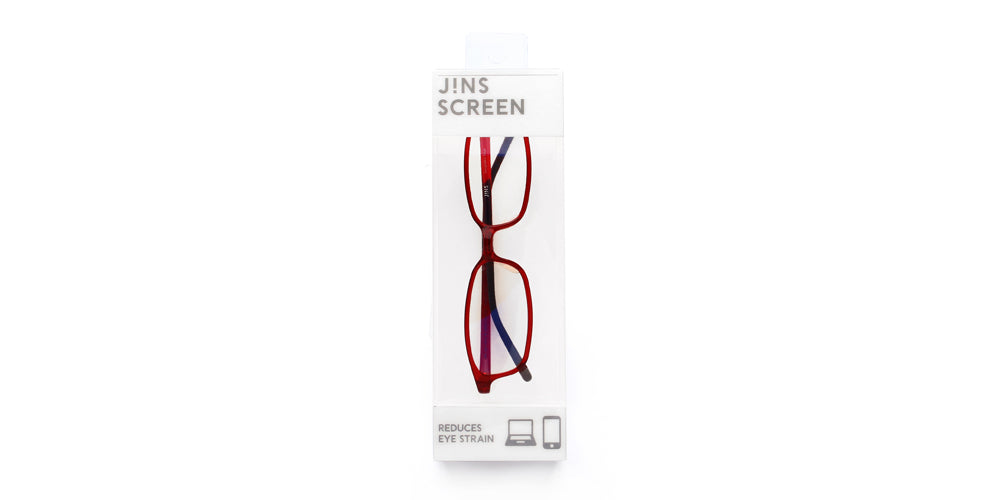 JINS SCREEN Boxed U101 Liquid Clear 00