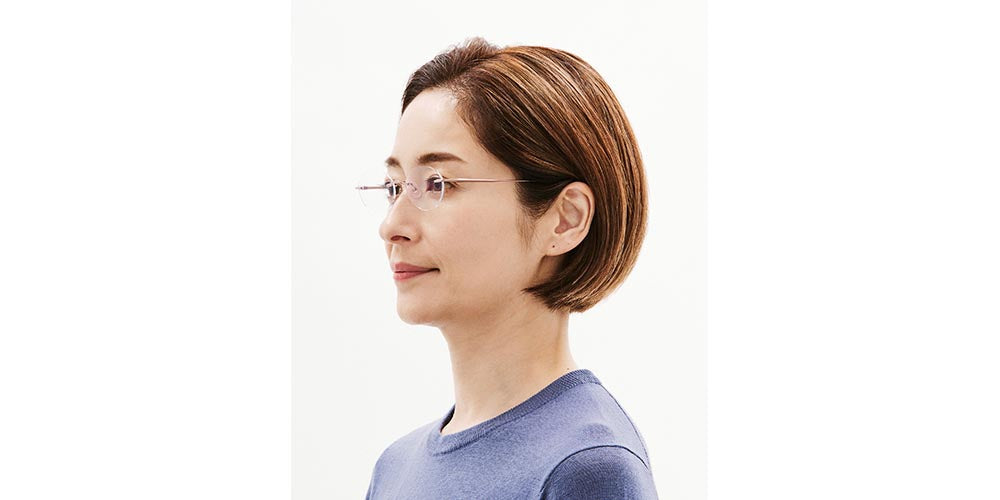 JINS STANDARD Rimless 150 96