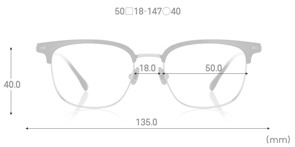 Multi Size Metal - Browline U019 Medium