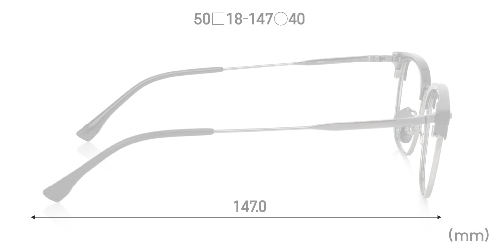 Multi Size Metal - Browline U019 Medium