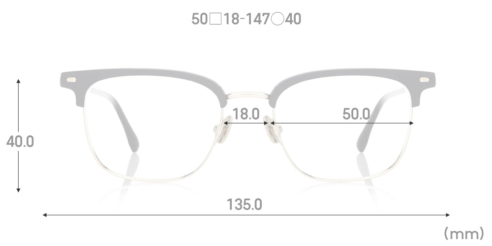 Multi Size Metal - Browline U019 Medium 97
