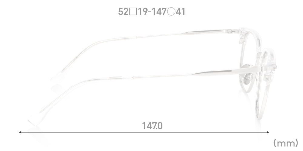 Multi Size Metal - Browline U019 Wide 00