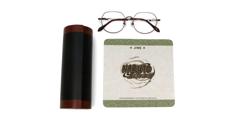 JINS x NARUTO GAARA Model Dark Brown
