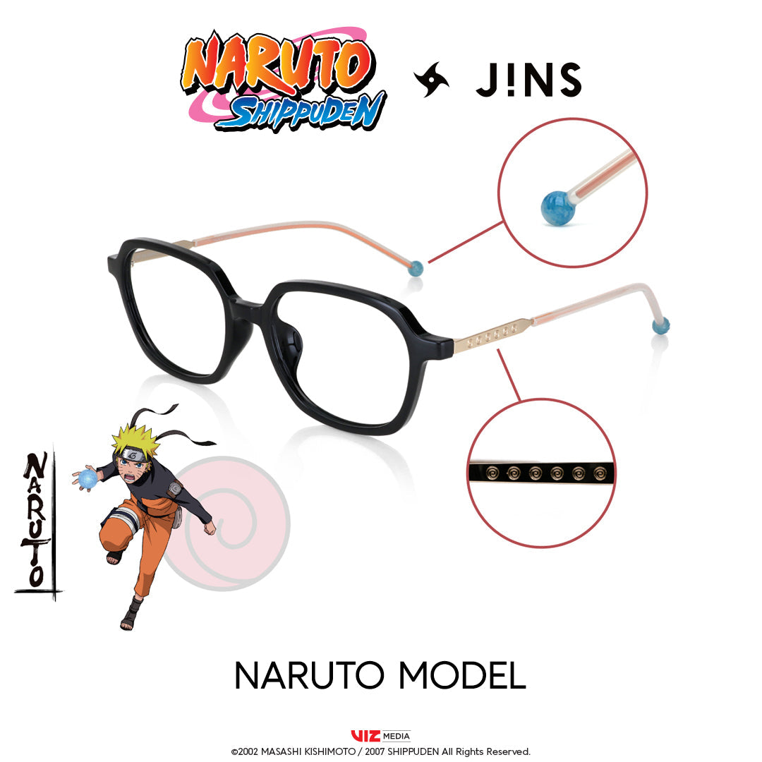 JINS x NARUTO NARUTO Model Black